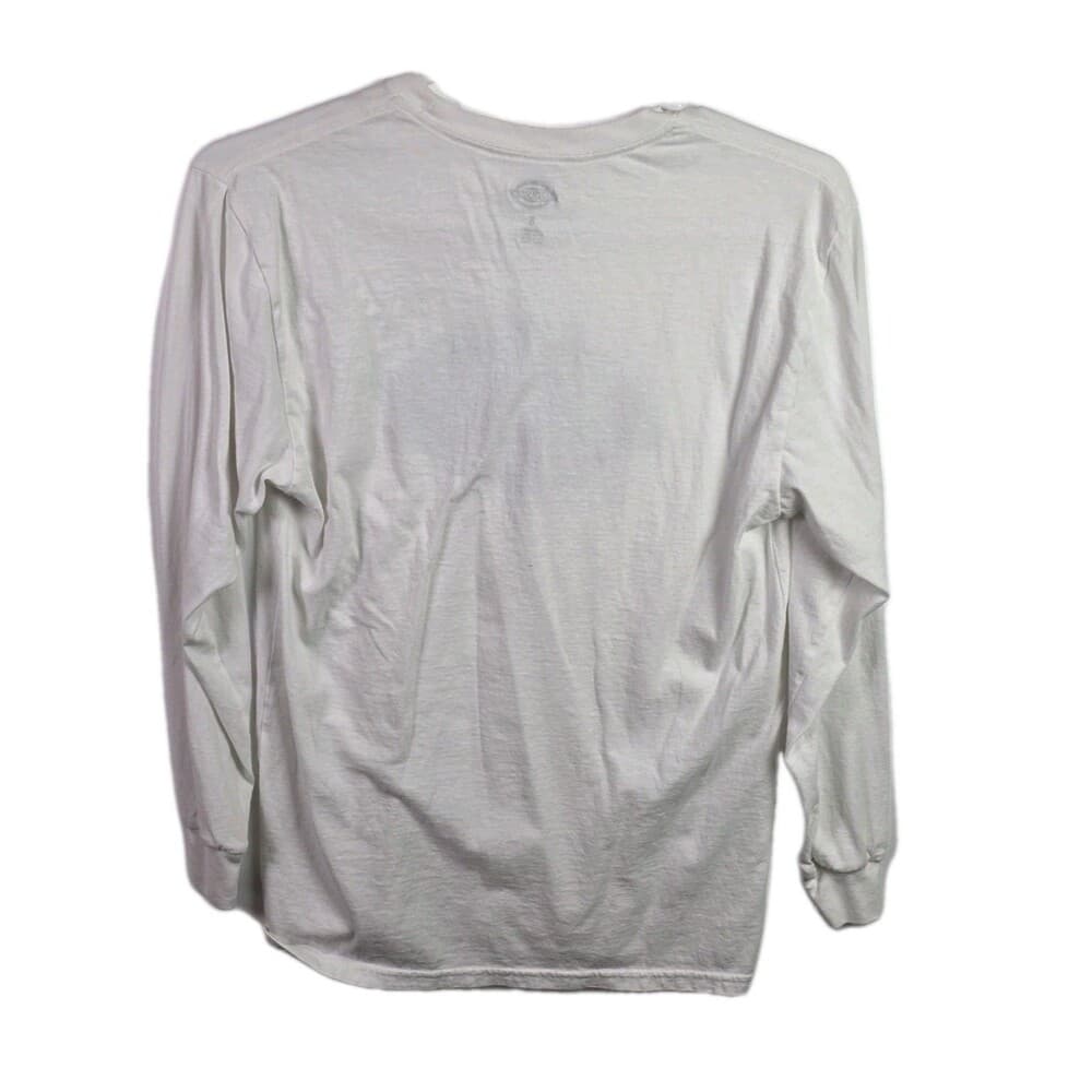Dickie's Men's Small‎ White Relaxed Fit Outdoors Long Sleeve Shirt - Thumbnail 5