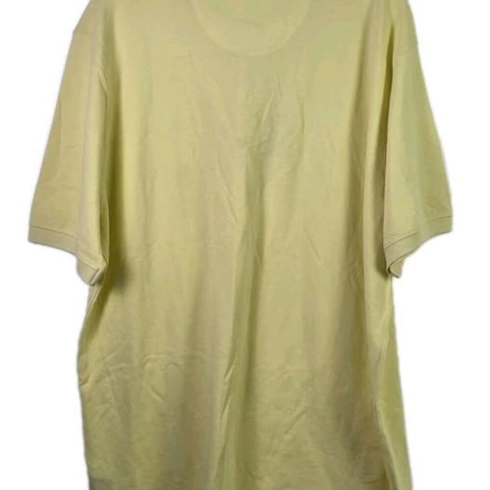 NWT Cactus Men's XXL Yellow Short Sleeve Polo Shirt - Thumbnail 7