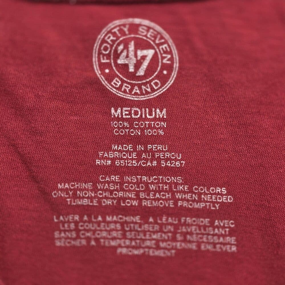 VTG Washington Redskins Women's Medium Red Short Sleeve T-Shirt - Thumbnail 3