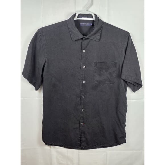 Daniel Cremieux Men’s XL Classic Fit‎ Silk/ Cotton Blend Short Sleeve Sleeve - Thumbnail 5