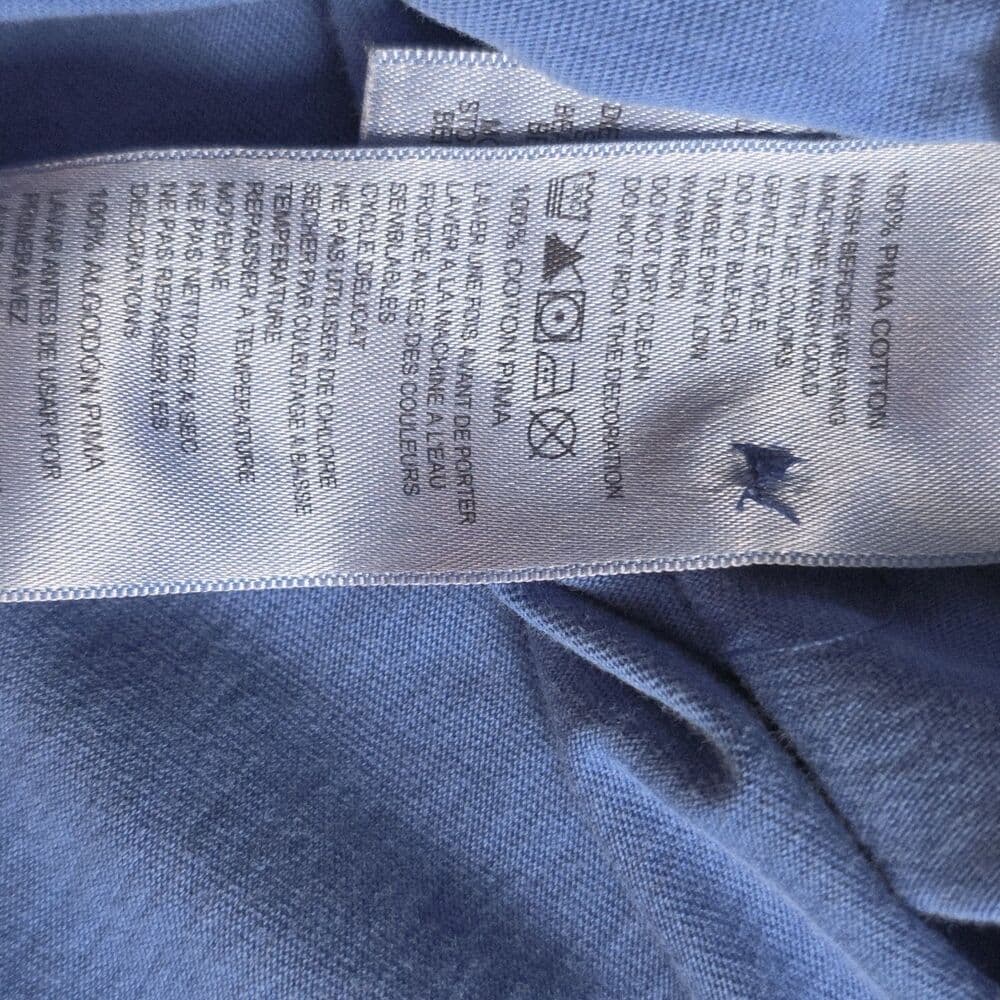Tommy Bahama Men's XXL Blue Short Sleeve Shirt *Flaws* - Thumbnail 5