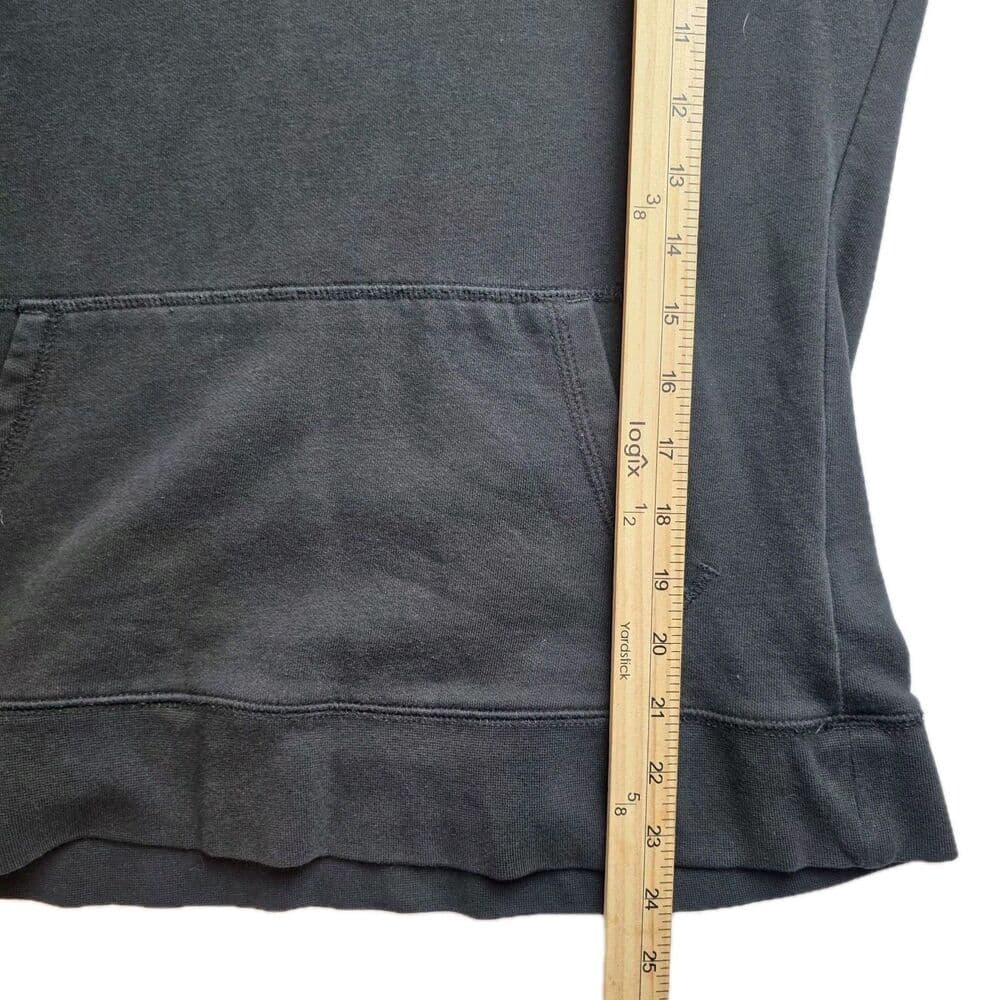 The North Face Women's Medium Black Hooded Pullover Sweatshirt #A304 - Thumbnail 7