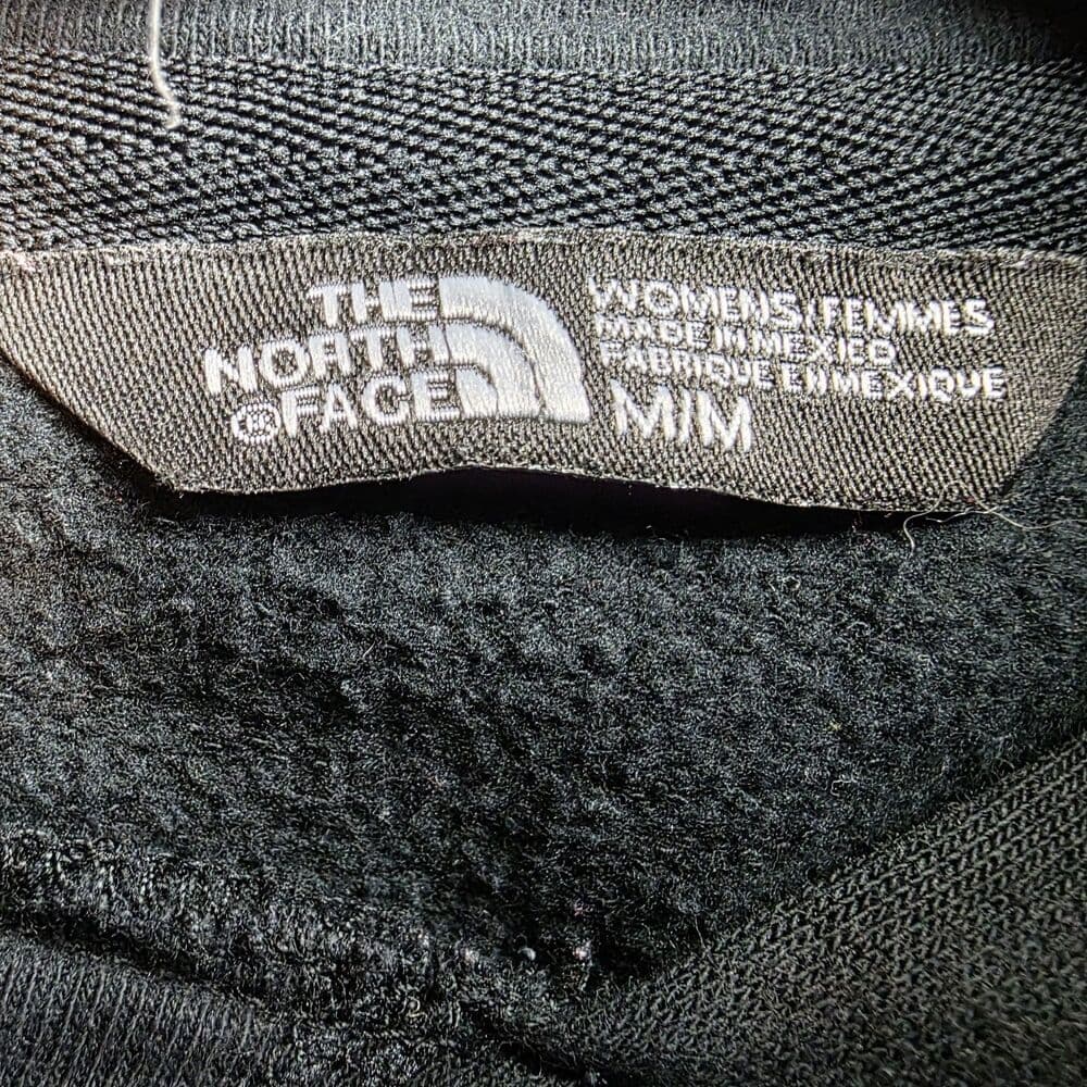 The North Face Women's Medium Black Hooded Pullover Sweatshirt #A304 - Thumbnail 2