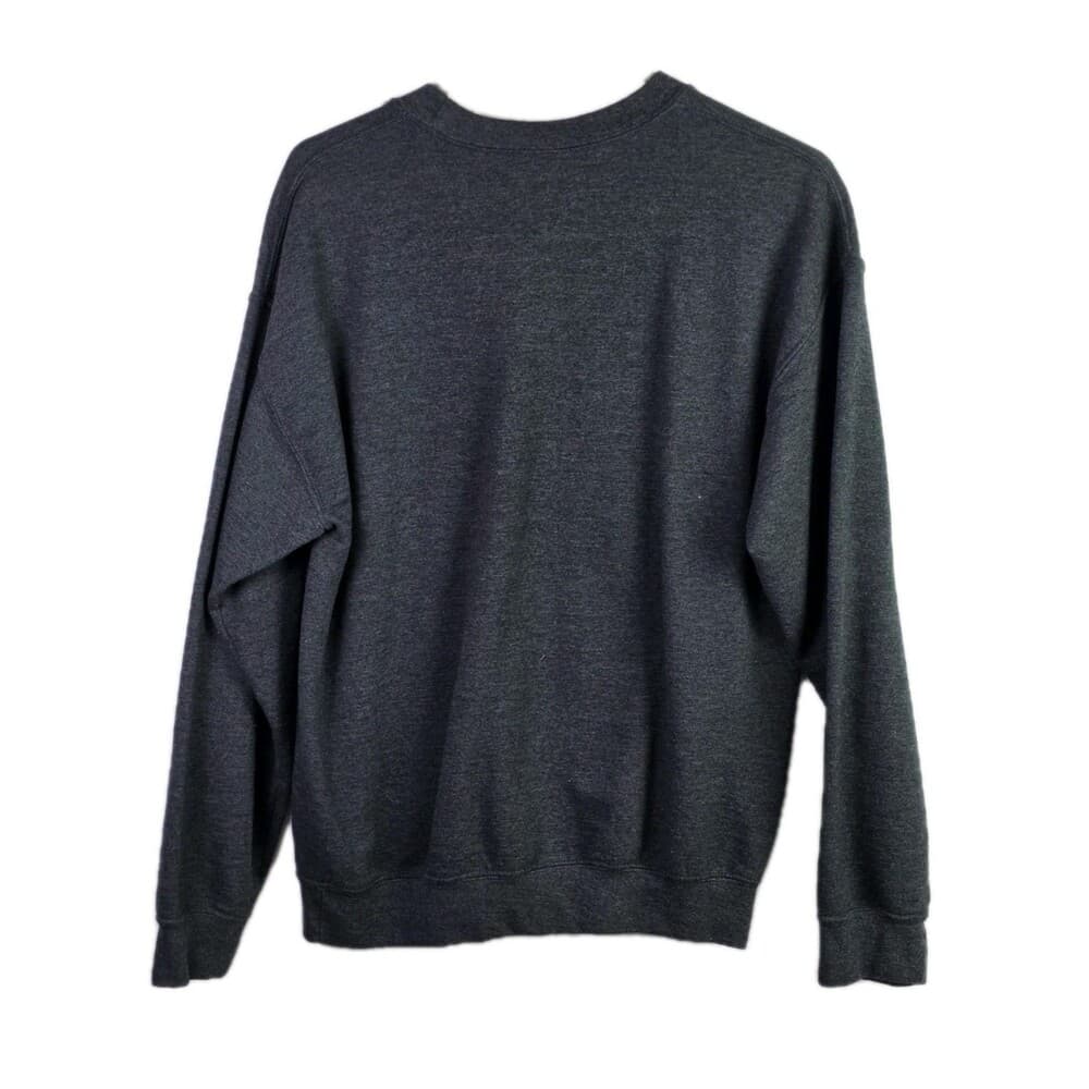 VTG 1969 Woodstock Unisex Medium Dark Gray Long Sleeve Pullover - Thumbnail 4