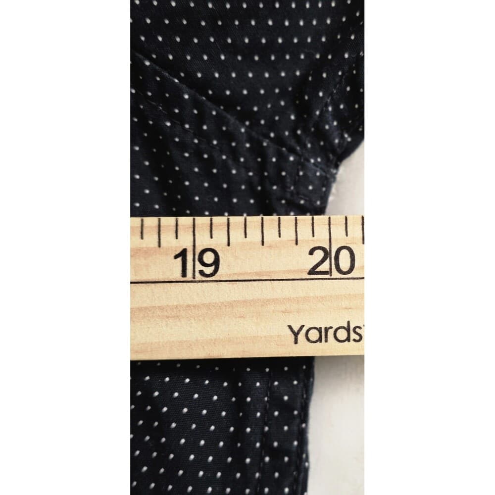 Denim & Flower Men's Medium Black Long Sleeve Shirt Button Down Shirt - Thumbnail 3