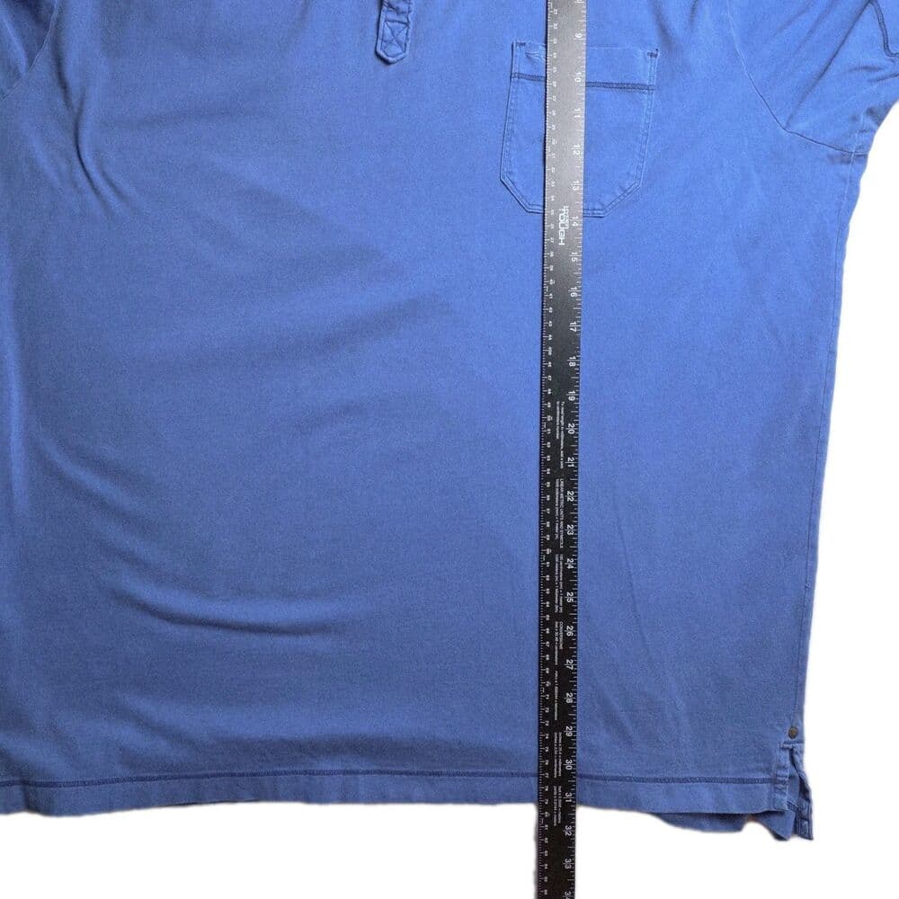 Tommy Bahama Men's XXL Blue Short Sleeve Shirt *Flaws* - Thumbnail 12