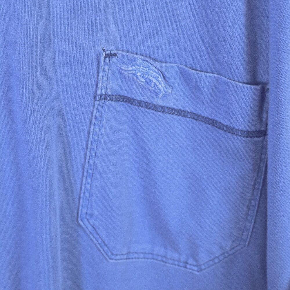 Tommy Bahama Men's XXL Blue Short Sleeve Shirt *Flaws* - Thumbnail 2