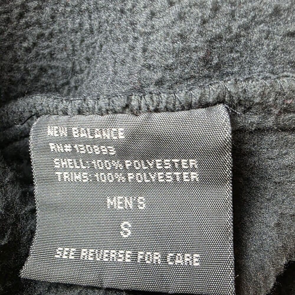 New‎ Balance Men's Small Black Full Zip Sleeveless Vest - Thumbnail 3