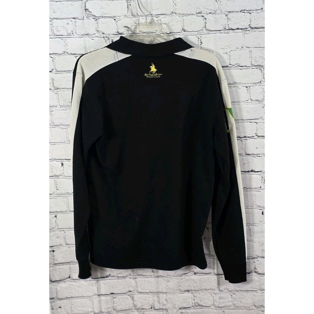Beverly Hills Polo Club Men's Black Medium Long Sleeve Shirt - Thumbnail 11