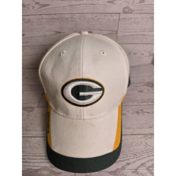 Reebok‎ Green Bay Packers Green/ White Cap - Thumbnail 6