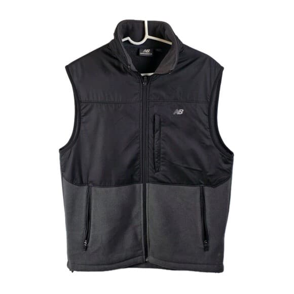 New‎ Balance Men's Small Black Full Zip Sleeveless Vest - Thumbnail 10