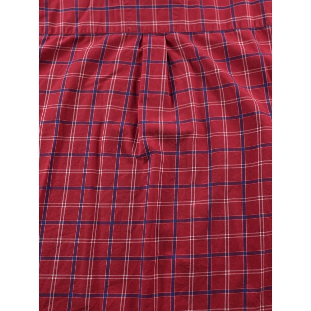 Wrangler George‎ Strait XL Red Plaid Button Up Shirt - Thumbnail 8