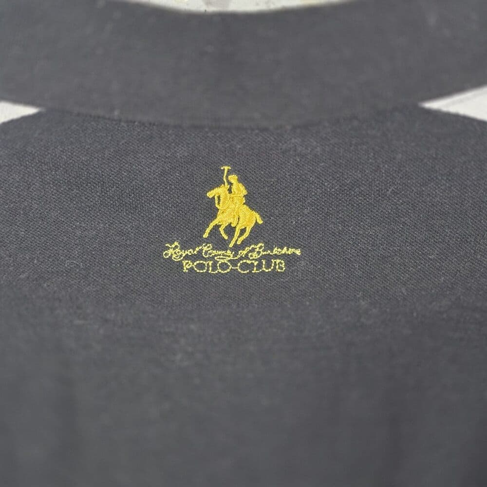 Beverly Hills Polo Club Men's Black Medium Long Sleeve Shirt - Thumbnail 10