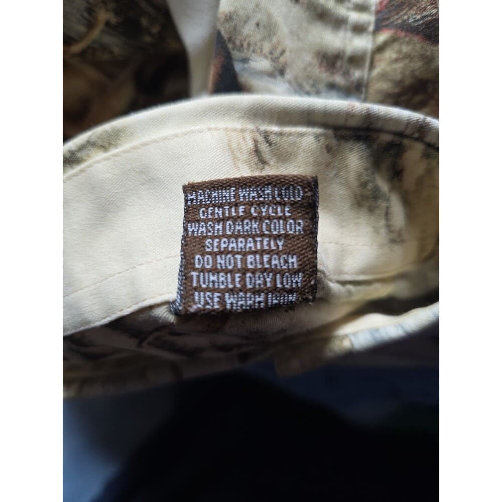 North River Men's XL Deer And Wildlife Print Short Sleeve Button Up Shirt - Thumbnail 3