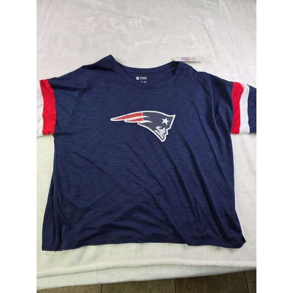 NWT Team Apparel New England Patriots Men's 2XL‎ Short Sleeve Shirt - Thumbnail 7