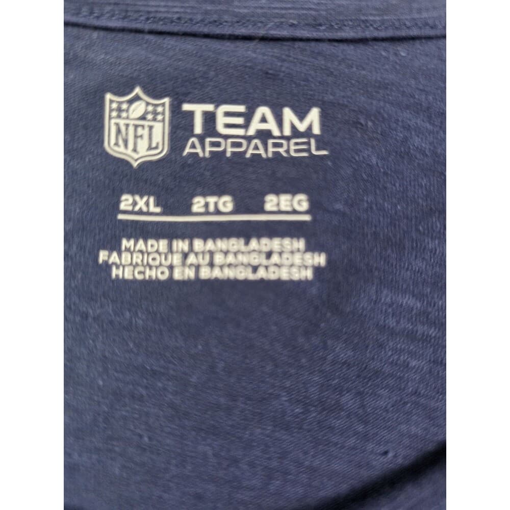 NWT Team Apparel New England Patriots Men's 2XL‎ Short Sleeve Shirt - Thumbnail 2