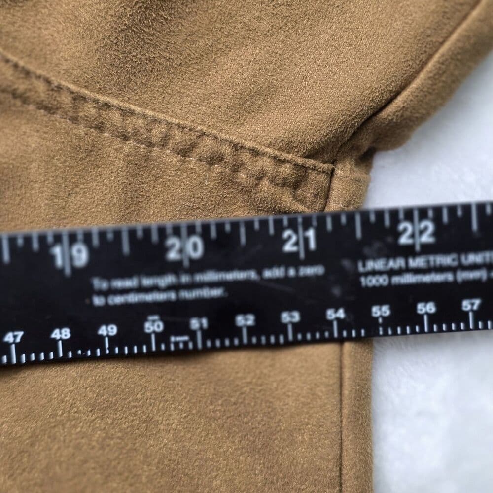 Napa Valley‎ Women's Petite Large Brown Jacket - Thumbnail 4