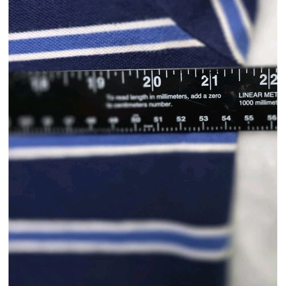 Vtg Ralph Lauren Men's XL Blue Nautical Short Sleeve Shirt - Thumbnail 7