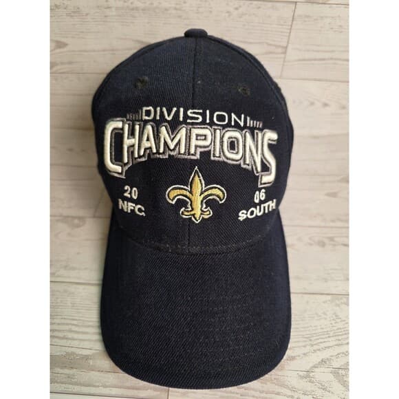New Orleans Saints‎ 2006 Division Champions Black Cap - Thumbnail 6