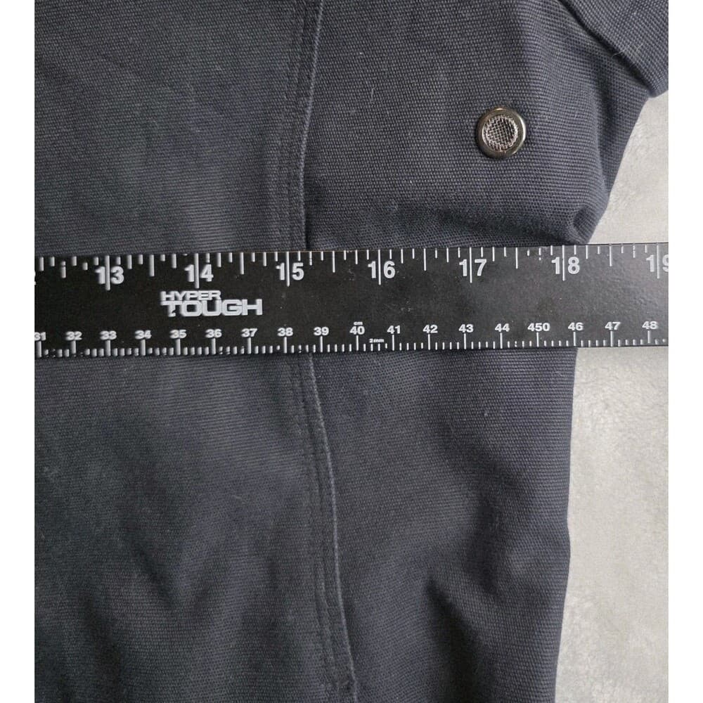 Anne Klein‎ Women's Small Black Cotton Trench Coat - Thumbnail 6