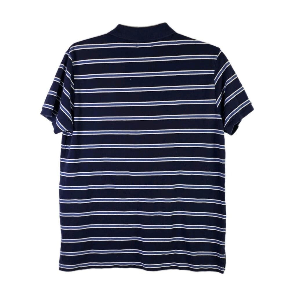 Vtg Ralph Lauren Men's XL Blue Nautical Short Sleeve Shirt - Thumbnail 8