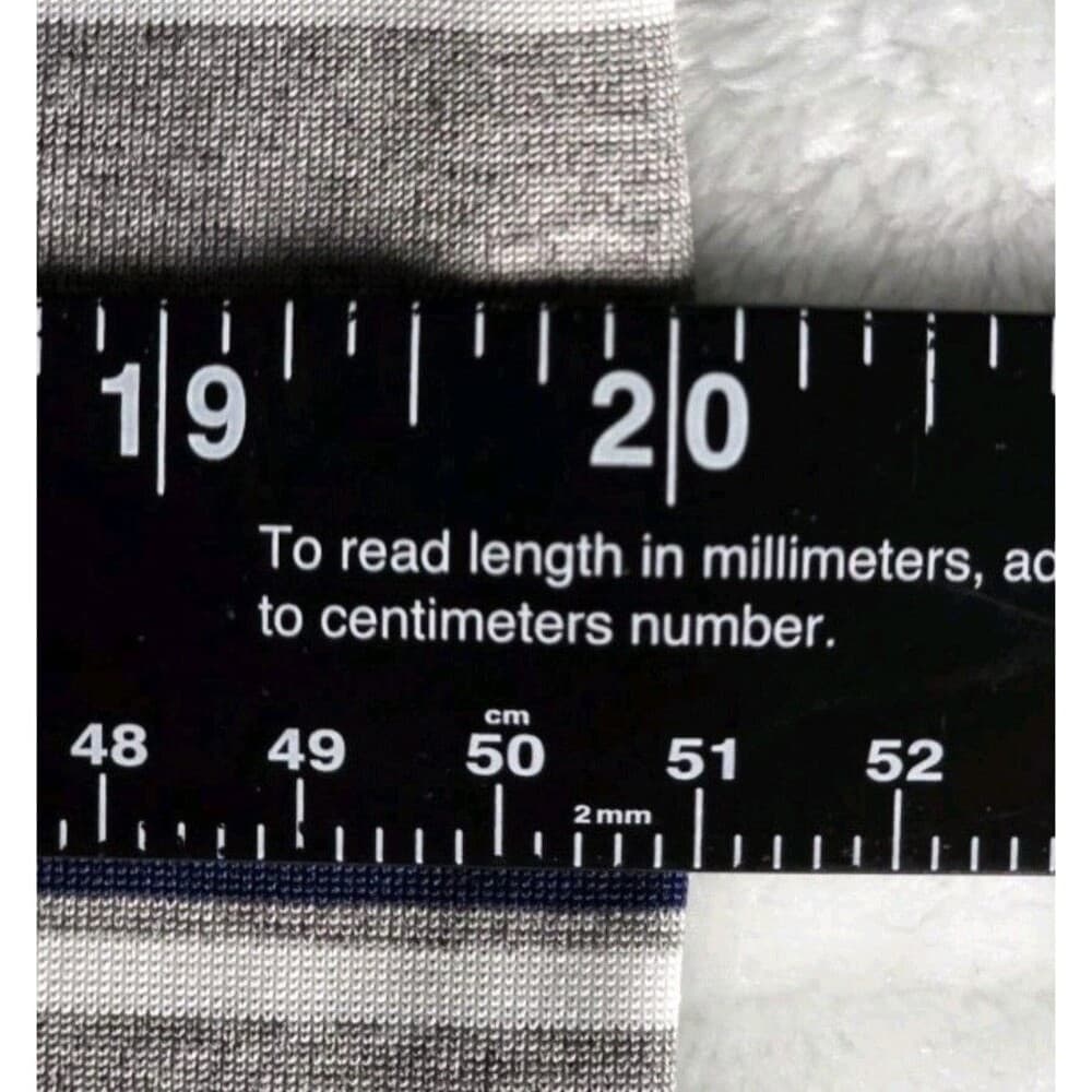 Polo Ralph‎ Lauren Youth XL (18-20) Grey Preformance Stripped Short Sleeve Shirt - Thumbnail 4