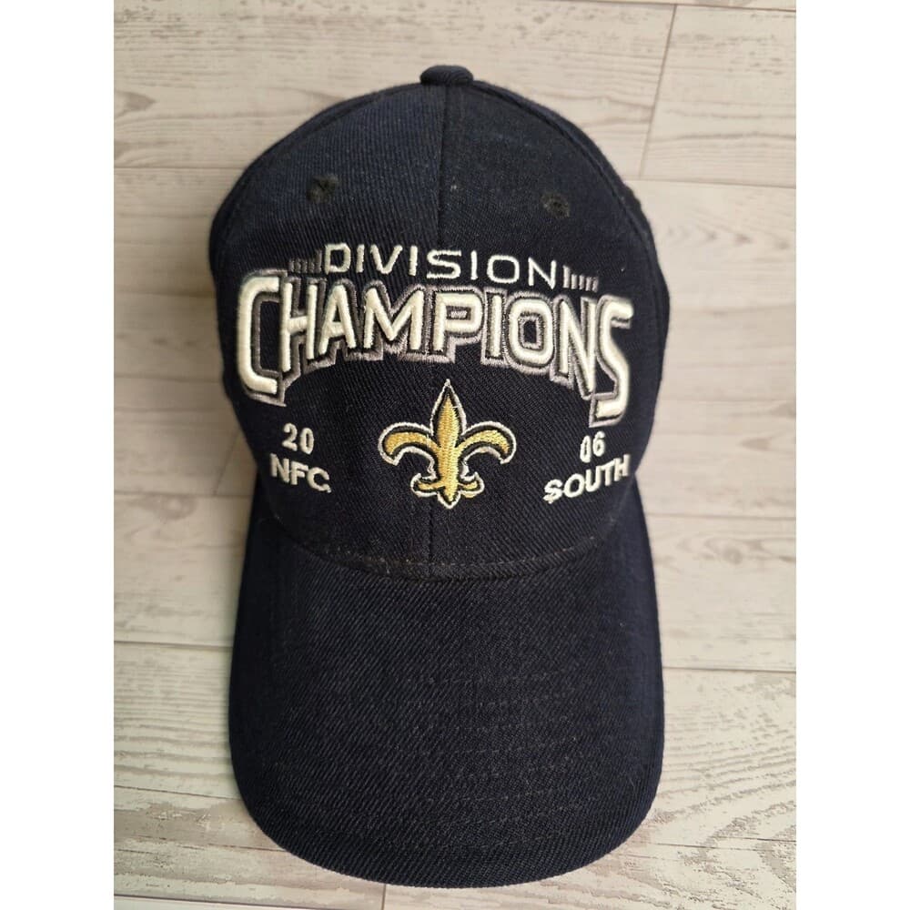New Orleans Saints‎ 2006 Division Champions Black Cap - Thumbnail 5