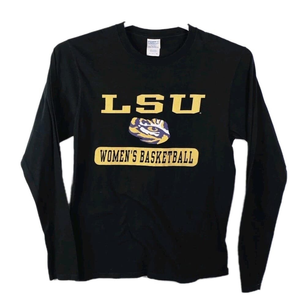 LSU Tigers‎ Women’s Small Black Long Sleeve T-shirt - Thumbnail 7