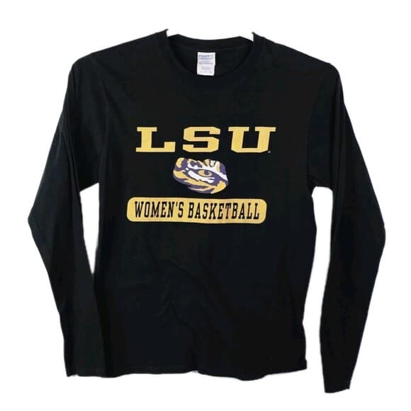 LSU Tigers‎ Women’s Small Black Long Sleeve T-shirt - Thumbnail 8