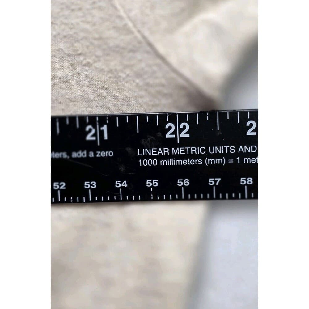 Ralph Lauren Mens Large‎ Cream V-Neck Short Sleeve T-Shirt - Thumbnail 4