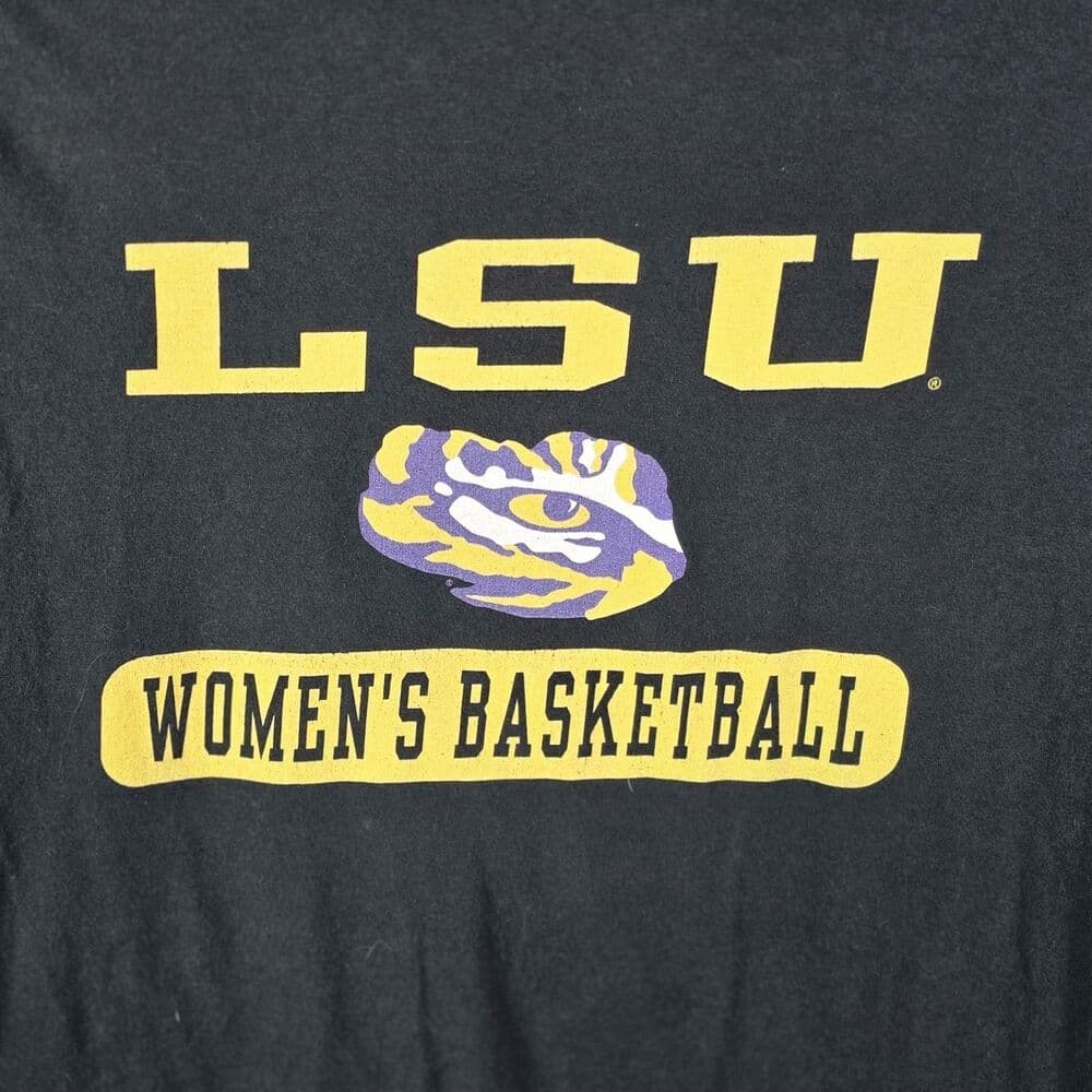 LSU Tigers‎ Women’s Small Black Long Sleeve T-shirt - Thumbnail 2