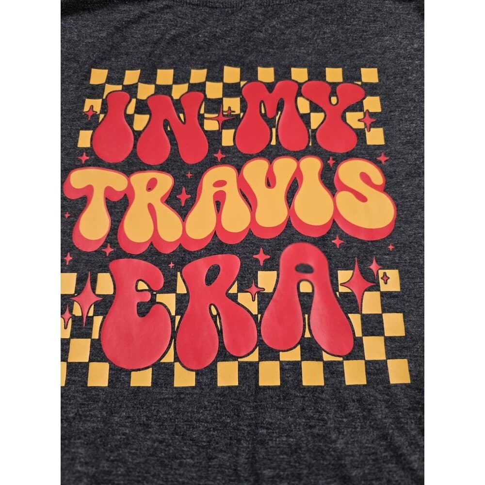 In My Travis Era Women's‎ Small Gray Short Sleeve T-Shirt - Thumbnail 5
