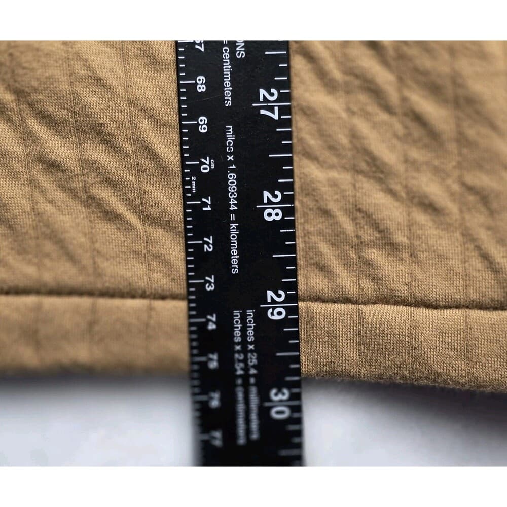 NWT Goodfellow & Co. Men's XL Tan Quilted Knit‎ Shirt Jacket. - Thumbnail 6