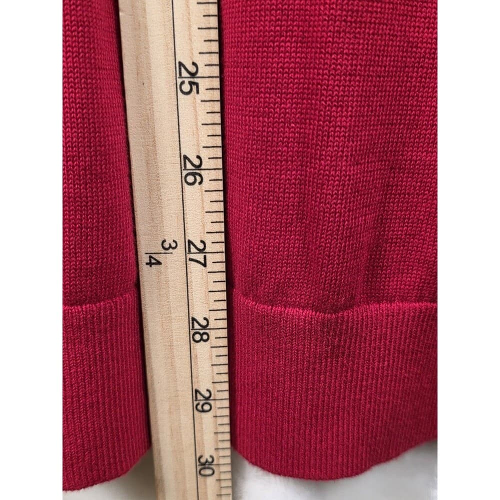 Daniel Cremieux Men's Large Red Cable Knit Pullover‎ - Thumbnail 5