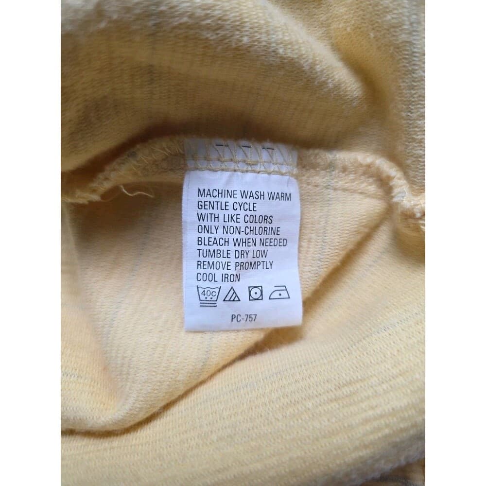 Geoffrey Beene Men’s XL Yellow, Green & Beige Short Sleeve Polo Shirts‎ (3) - Thumbnail 4
