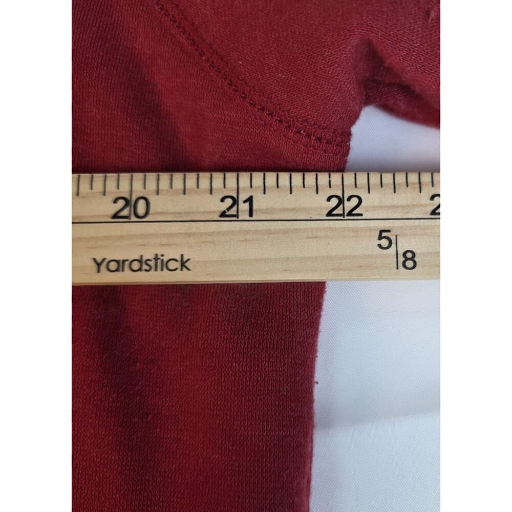 Arkansas Razorbacks Mens Small Burgundy Hoodie Pullover‎ Sweatshirt NCAA - Thumbnail 4