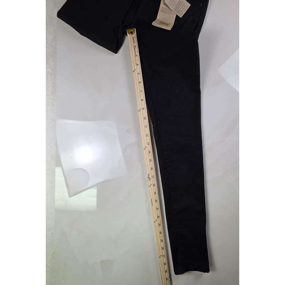 NWT Levi's 711 Skinny High Rise Jeans‎ - Black, Hypersoft Fabric, Size 24W - Thumbnail 4