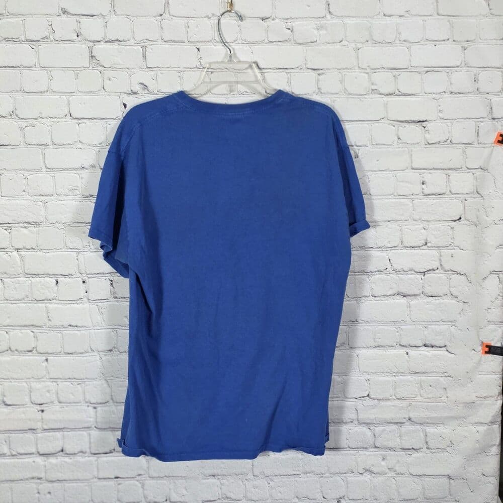 Kansas Jayhawks Men's Large Blue Short Sleeve T-Shirt - Thumbnail 5