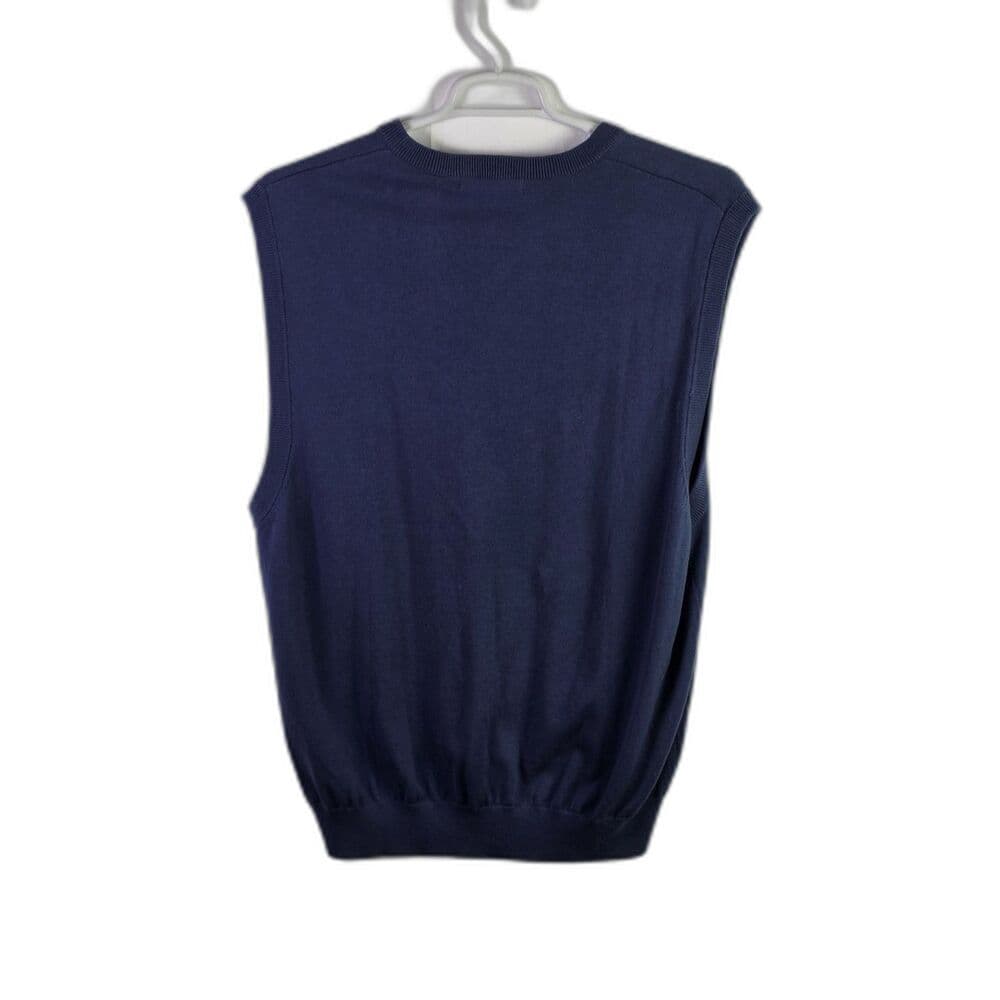 Greg Norman Men's‎ XL Blue Sweater Vest - Thumbnail 4