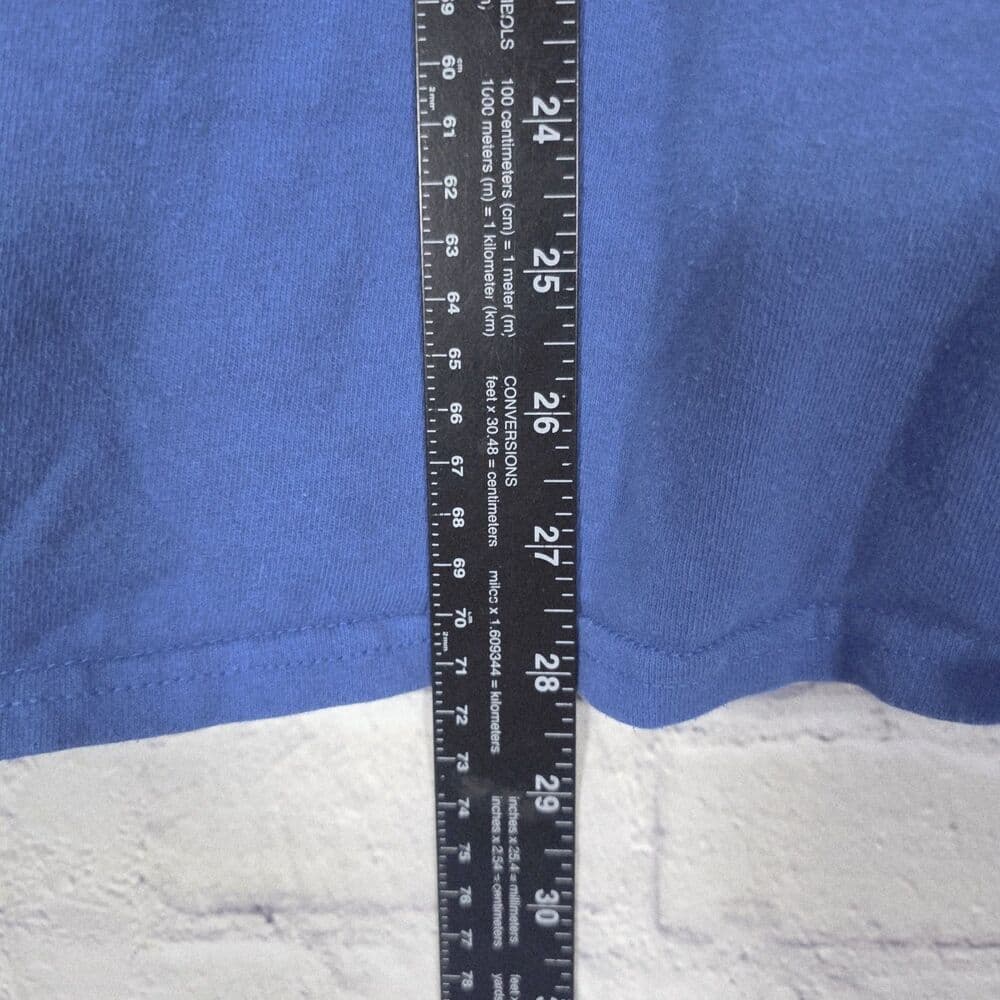Kansas Jayhawks Men's Large Blue Short Sleeve T-Shirt - Thumbnail 6