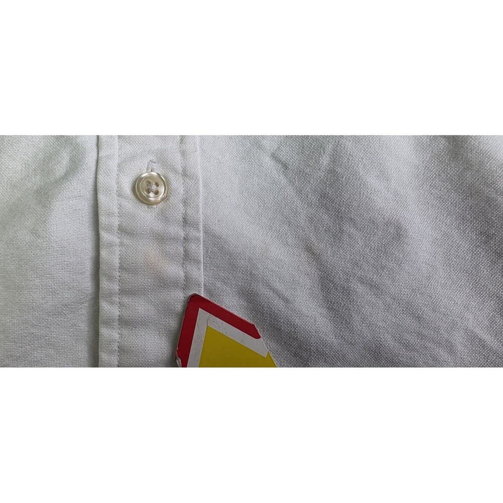 Polo Ralph‎ Lauren Men's XXL TTG White Short Sleeve Dress Shirt - Thumbnail 6