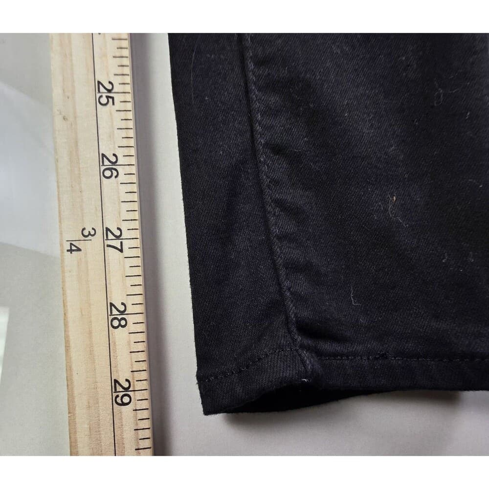 NWT Levi's 711 Skinny High Rise Jeans‎ - Black, Hypersoft Fabric, Size 24W - Thumbnail 5
