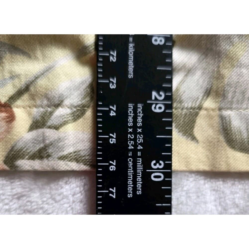 Caribbean Joe Men's Large Silk Blend Hawai Tropical Short Sleeve Shirt - Thumbnail 9