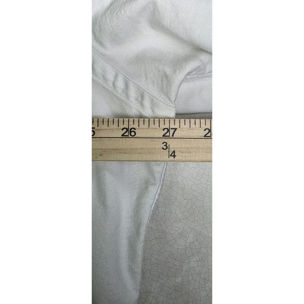 Polo Ralph‎ Lauren Men's XXL TTG White Short Sleeve Dress Shirt - Thumbnail 8
