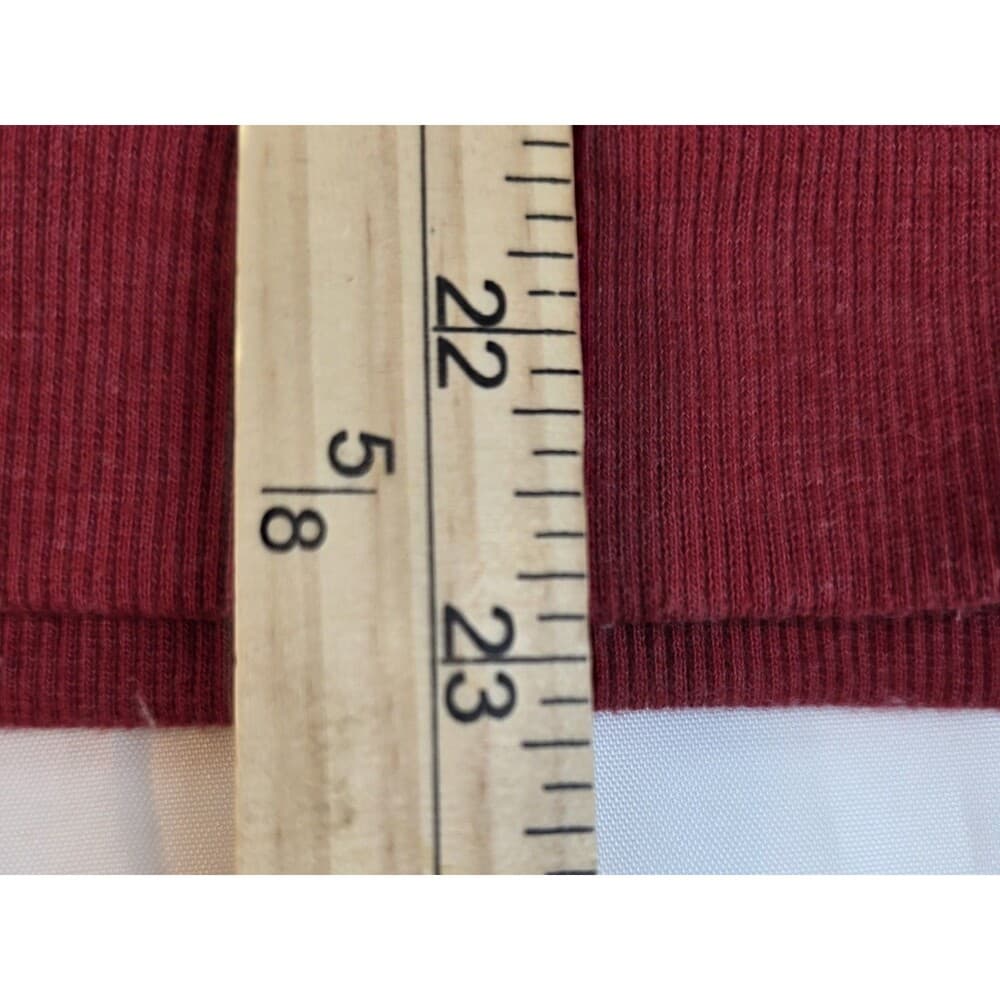 Arkansas Razorbacks Mens Small Burgundy Hoodie Pullover‎ Sweatshirt NCAA - Thumbnail 6