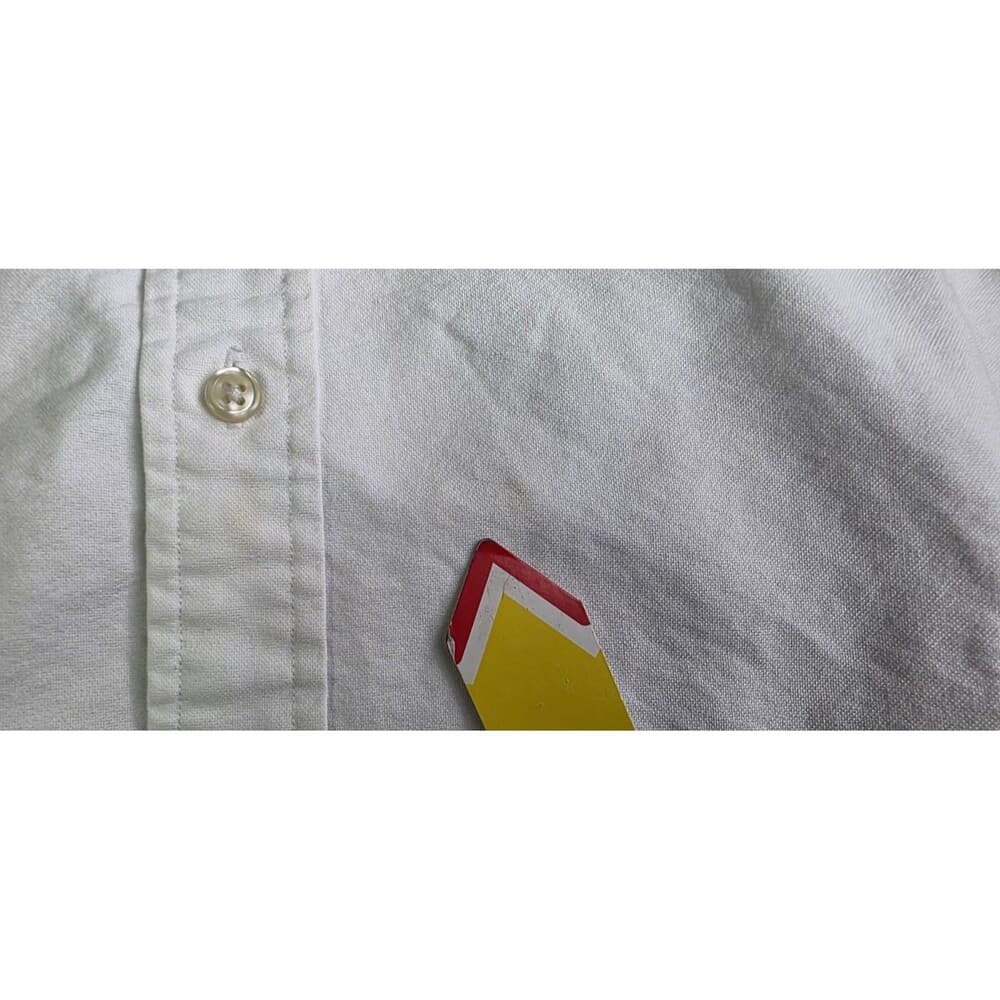 Polo Ralph‎ Lauren Men's XXL TTG White Short Sleeve Dress Shirt - Thumbnail 7