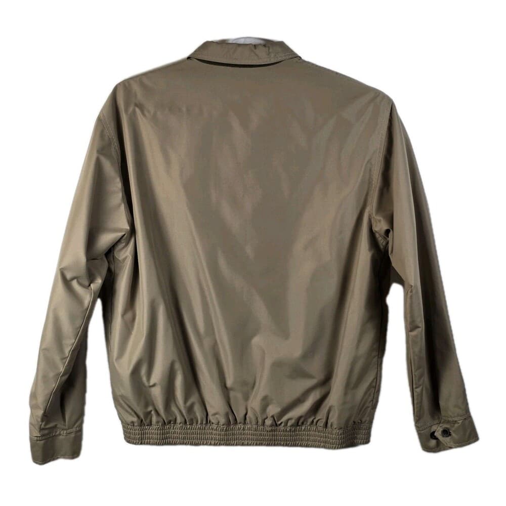 Vintage Chap's Men's Large Tan Long Sleeve‎ Full Zip Jacket - Thumbnail 7