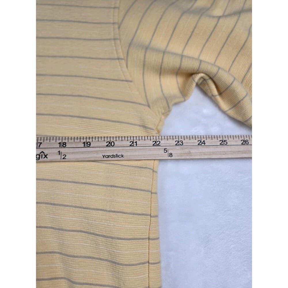 Geoffrey Beene Men’s XL (3) Yellow/Green Stripes‎ And Green Solid Short Sleeve - Thumbnail 7
