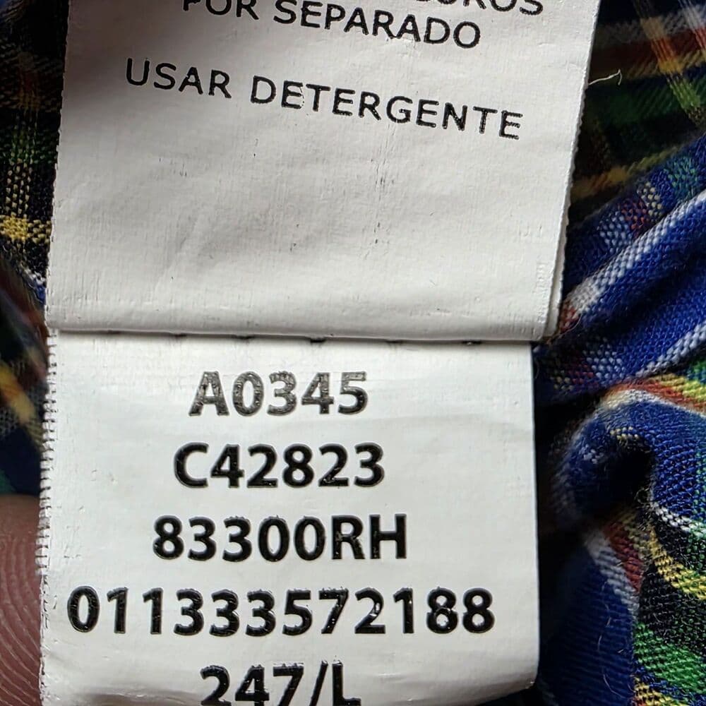 Vintage Chap's Men's Large Tan Long Sleeve‎ Full Zip Jacket - Thumbnail 4