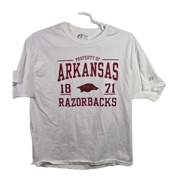 Vintage Men's‎ XL Arkansas Razorbacks Short Sleeve T-Shirt - Thumbnail 9